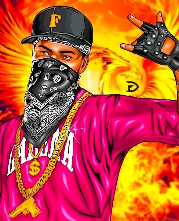 Free Fire hip hop bundle 8