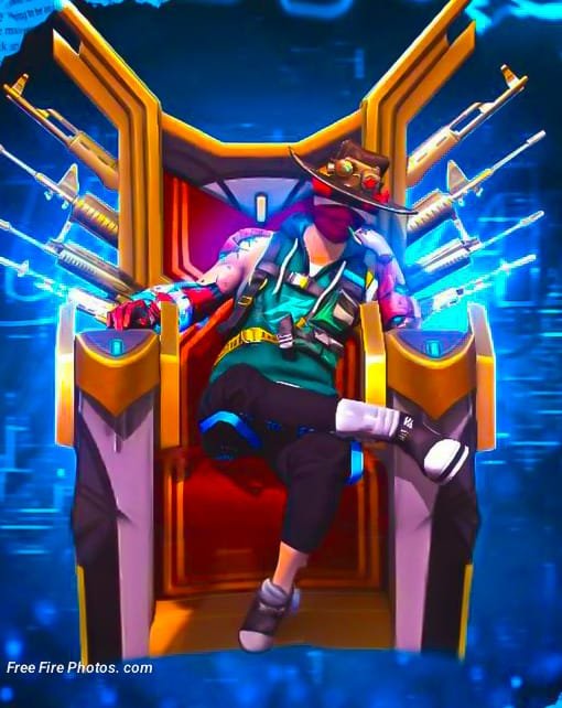 free fire awm photo