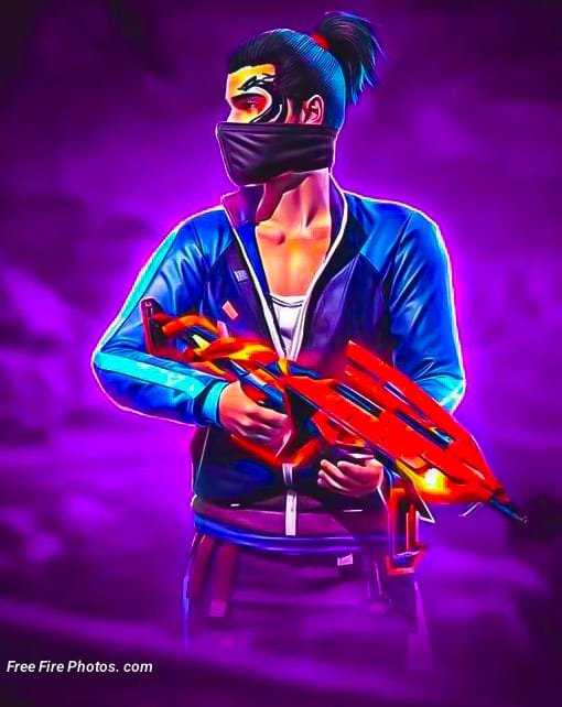 free fire best character photo